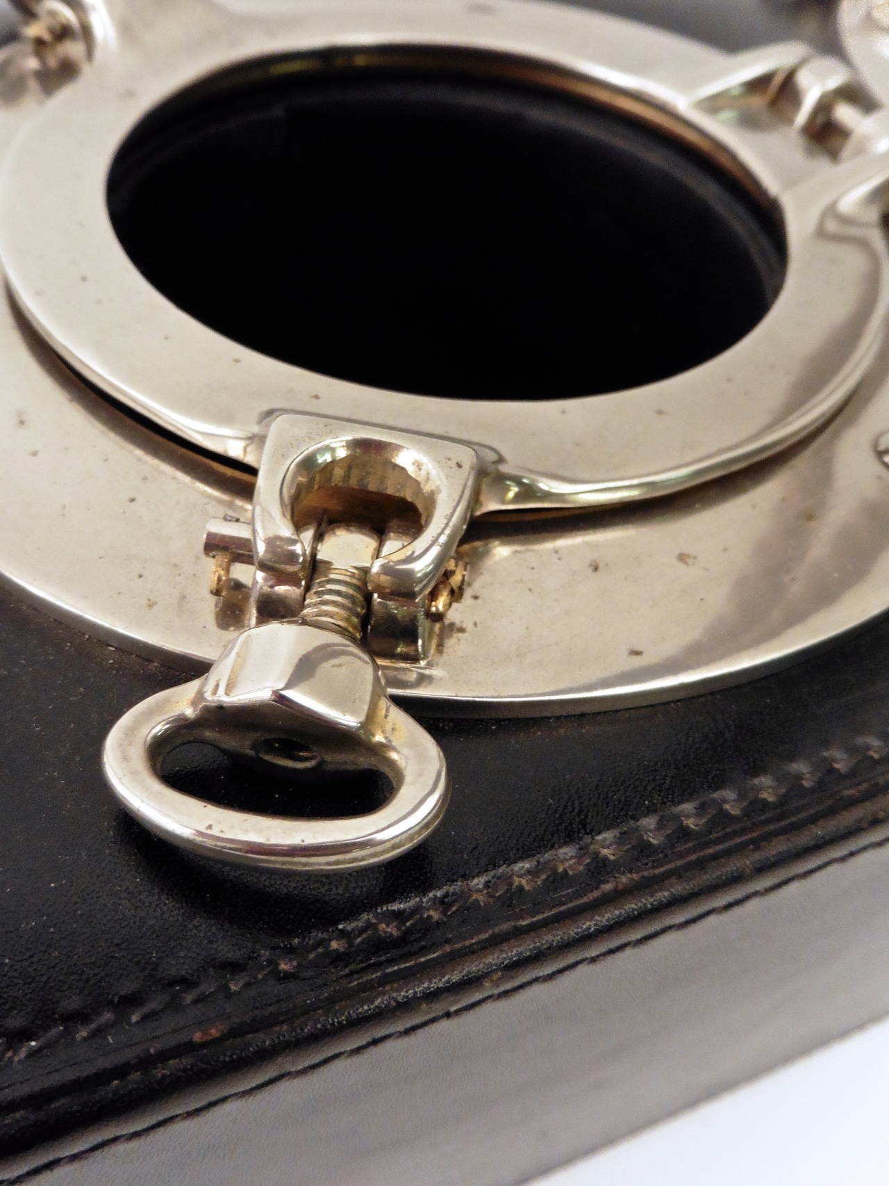 Italian Nautical Themed Bottle Carrier by Gucci, circa 1960 1
