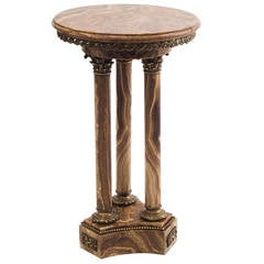 Italian “Alabastro a Tartaruga” Occasional Table, circa 1860 1