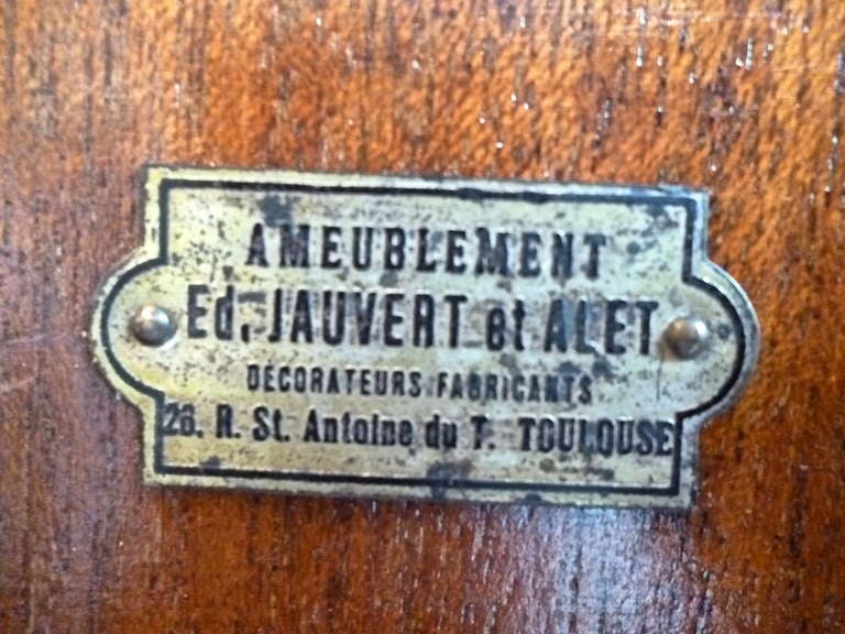 French Art Deco Vellum Desk by Jauvert & Alet, c.1940 2