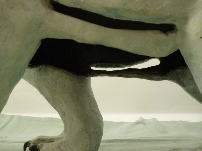 Bronze Polar Bear by Paula Swinnen In Excellent Condition In London, GB