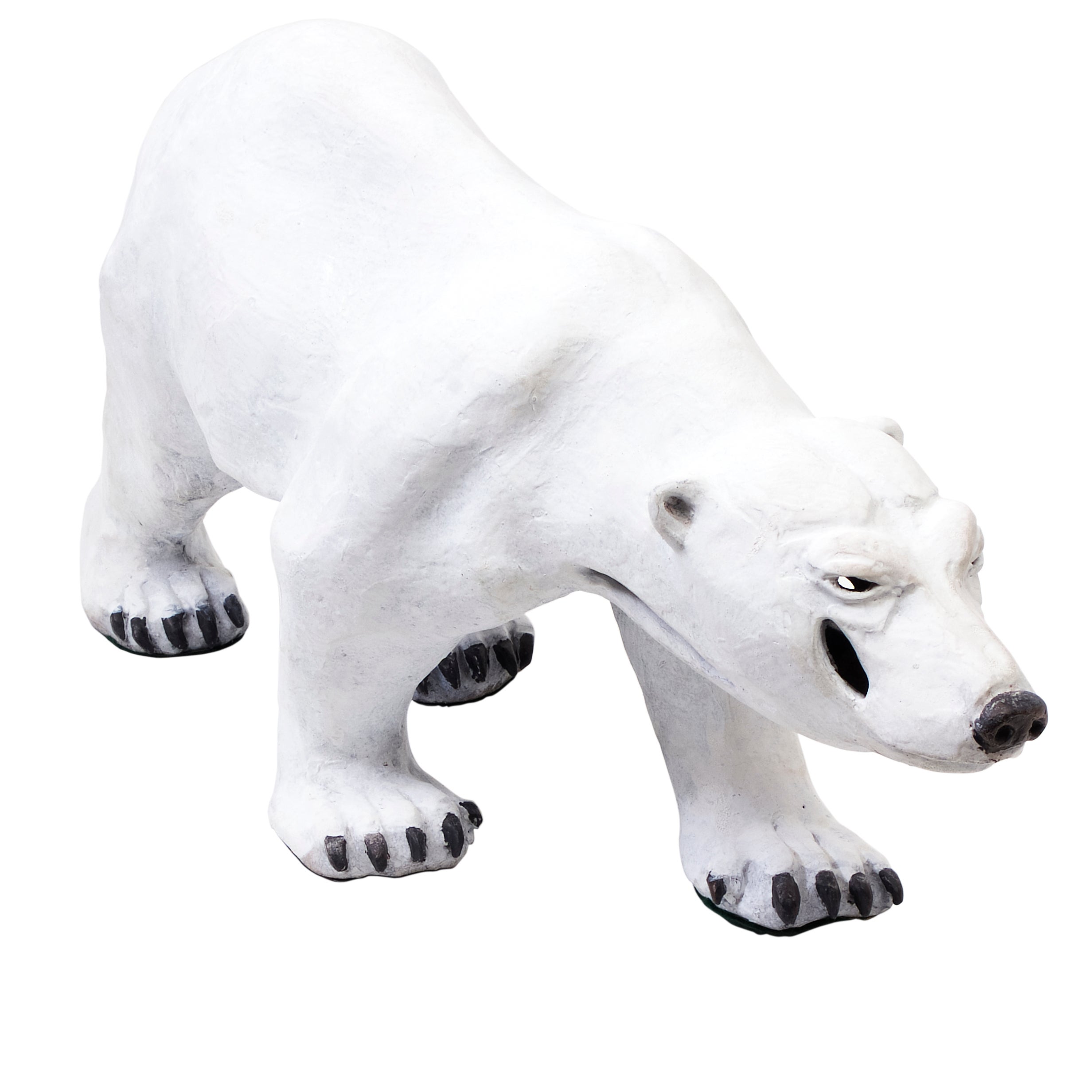 Bronze Polar Bear by Paula Swinnen