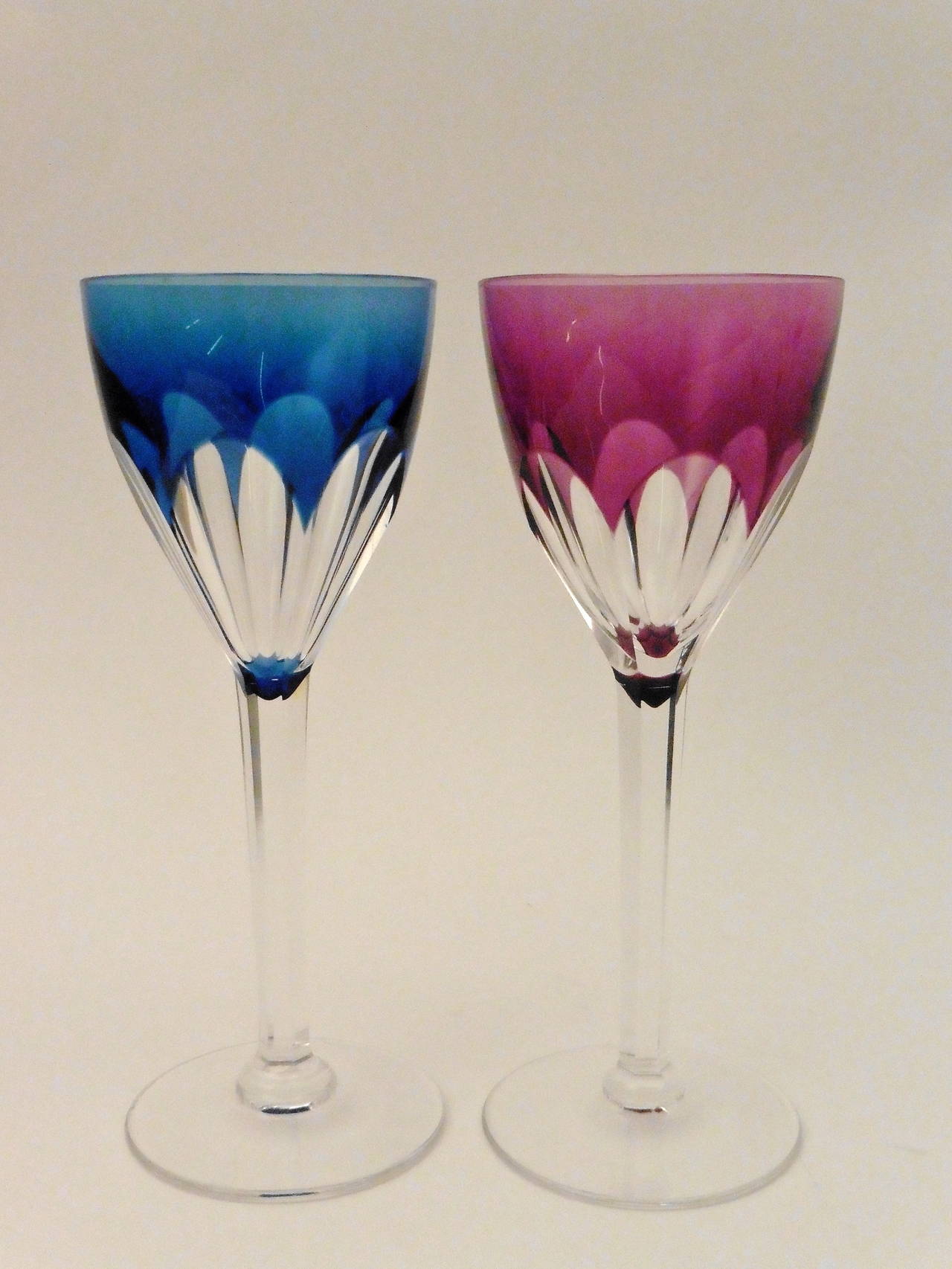 harlequin wine glasses