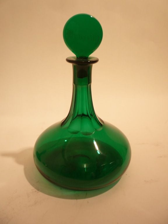 green decanter
