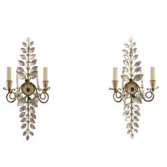 Pair of Bagues Wall Lights