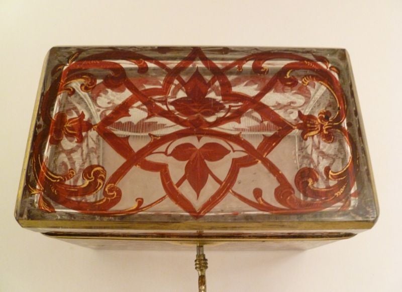 Bohemian Glass Casket 2