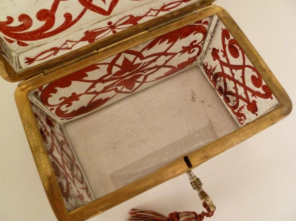 Bohemian Glass Casket 3