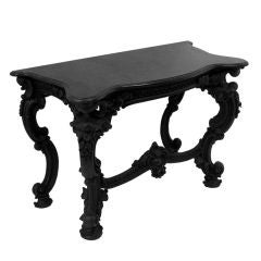 Cast Iron Console Table - In the Style of Coalbrookdale