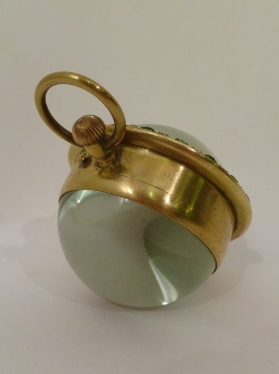 paperweight clock