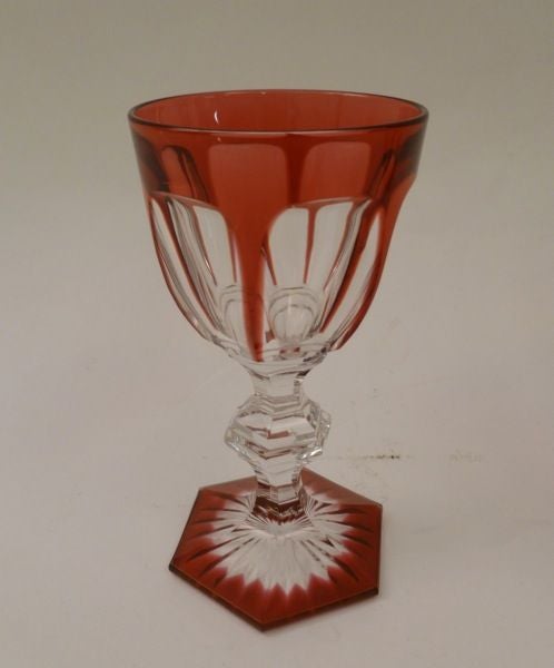Baccarat Crystal Suite - In Flashed Red 2