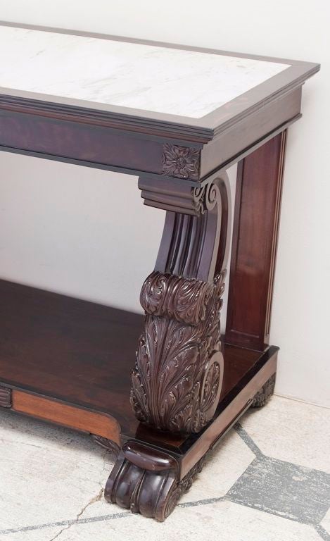 Anglo-Indian Regency Style Console Table