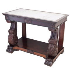 Anglo-Indian Regency Style Console Table