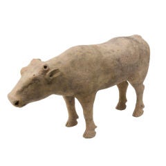 Chinese Han Dynasty Pottery Ox