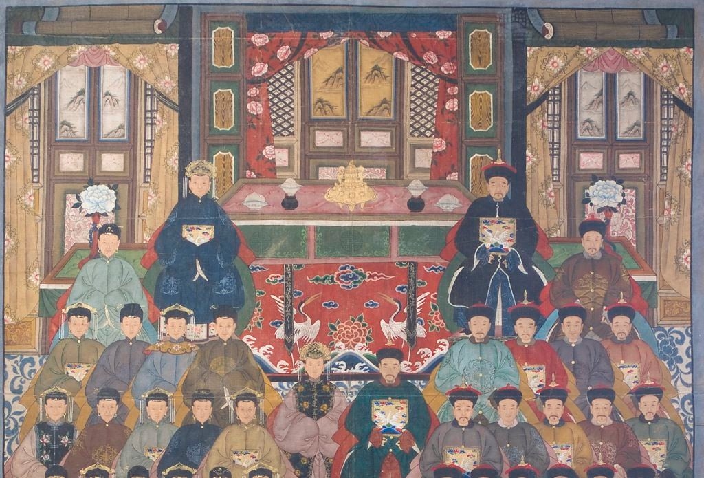 19th Century Chinese Ancestor Painting