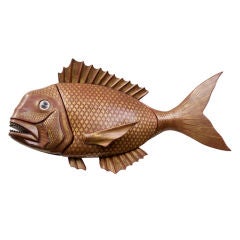 Japanese Lacquer Box in the form of a Carp