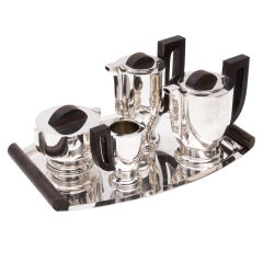 A Distinctive Art Deco Tea and Coffee Set