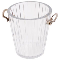 Baccarat Crystal Ice Bucket Vintage Baccarat Crystal Ice Bucket