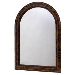 Flemish Green Tortoiseshell Mirror