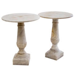 Pair of Italian Marble Tables
