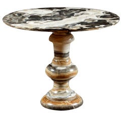 A Rare Onyx Table