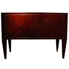 A Faux Tortoiseshell Veneered Cabinet