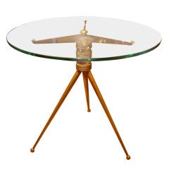 Gilded Metal Table