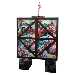 SCULPTURED CABINET  # 2/9 by ALESSANDRO MENDINI
