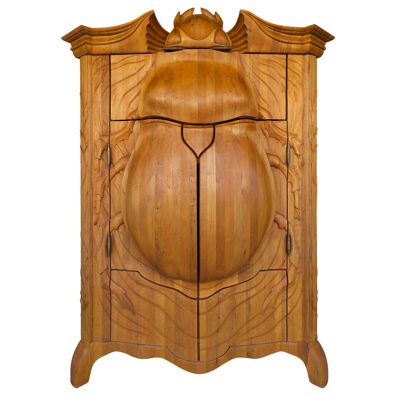 Unique and Extraordinary “Beetle” Cabinet Made by Janis Straupe, Latvia, 2014