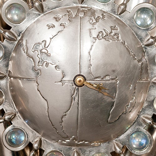 20ième siècle Mark Brazier Jones « World Clock » (horloge du monde) en vente