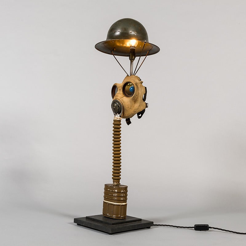 gas mask lamp