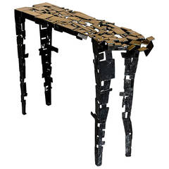 Limited Edition Cast Bronze "Fragmentation" Console Table by Nick Davis