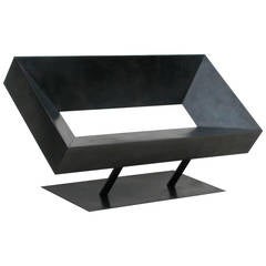 "Cadre Banquette" Steel Sofa by Stephane Ducatteau 4