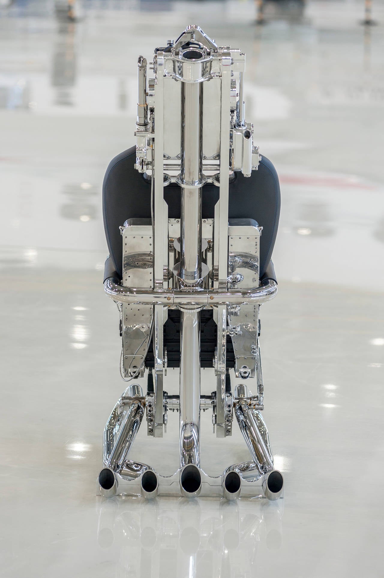 Modern Martin Baker MK3 Ejection Seat Chair, Black Edition