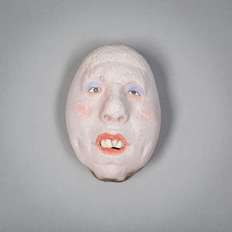 Assorted Ceramic Masks by Johan Thunell In Excellent Condition For Sale In London, GB