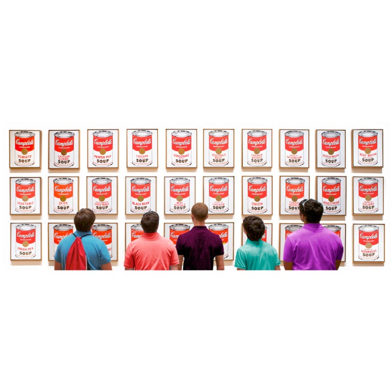 "Campbells Soup Boys" by David Scheinmann, England, 2011