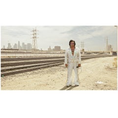 Photographie « Elvis » de David Scheinmann, Angleterre, 2010. Edition 1/7