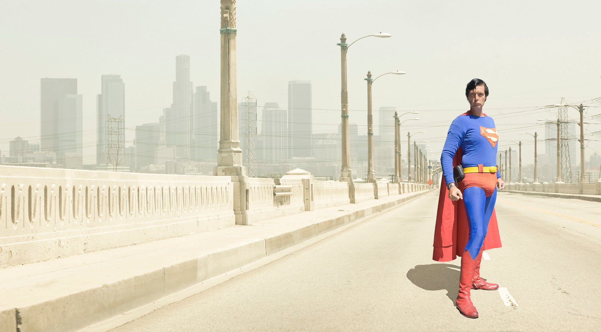 "Superman" photograph by David Scheinmann, England, 2010. Edition 1/7 '+ 2 AP'