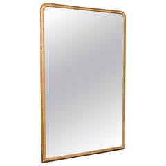 Large Gilt Framed Overmantel Mirror