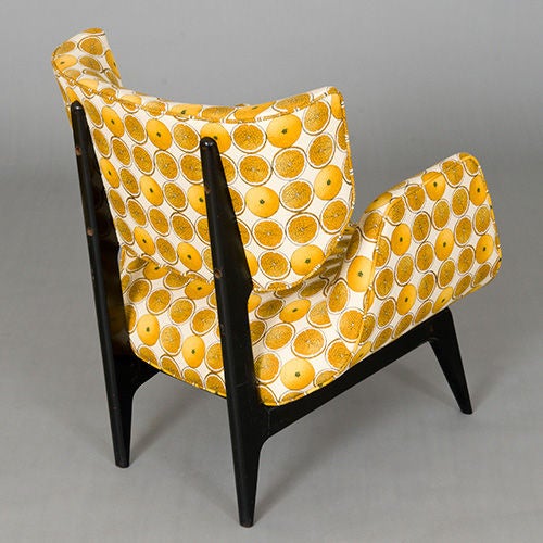 Brazilian High-Sided Armchair by John Graz