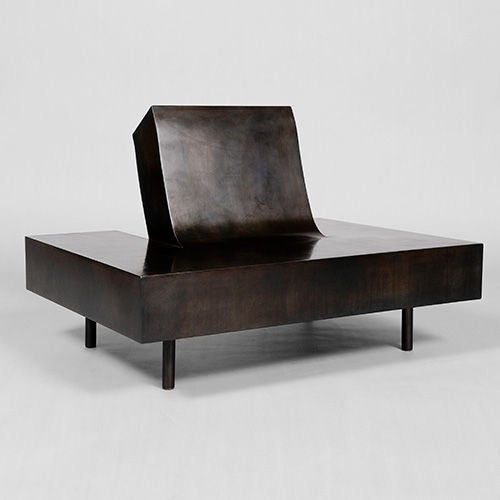 Steel 'Flex1' Low Chair by Stephane Ducatteau, France, 2005 For Sale