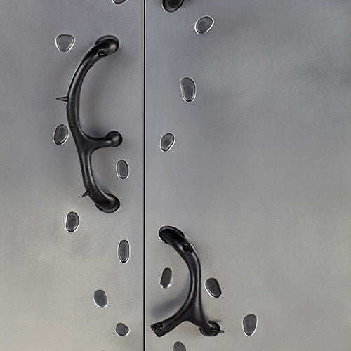 Contemporary 'Rovi' Aluminium Cabinet by Andrea Felice, England, 2010 For Sale