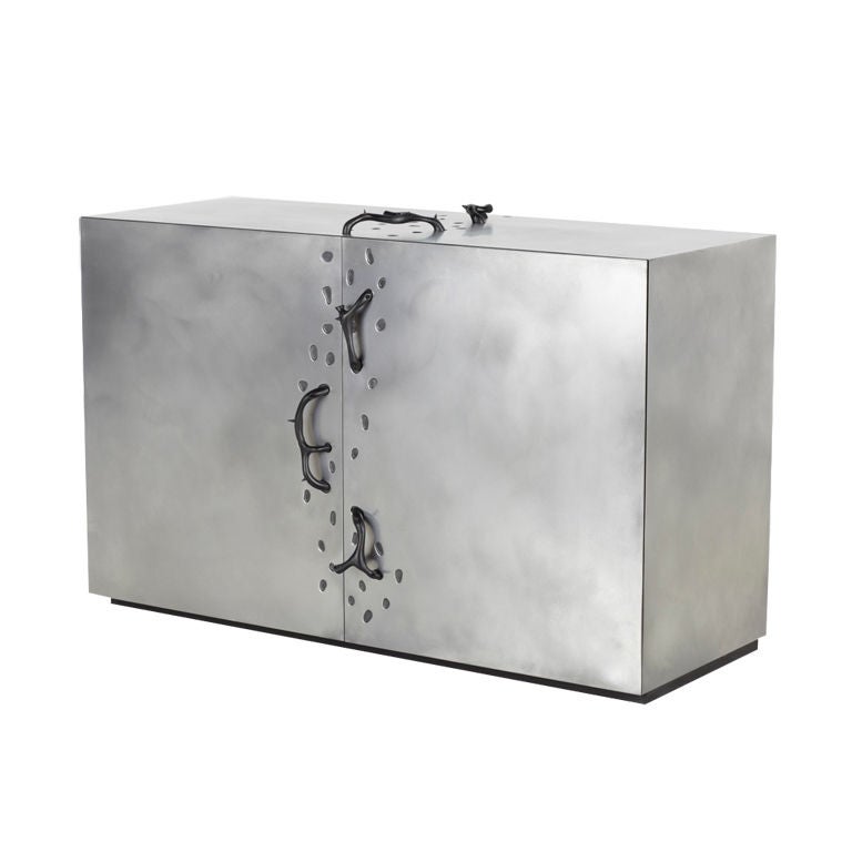 'Rovi' Aluminium Cabinet by Andrea Felice, England, 2010 For Sale