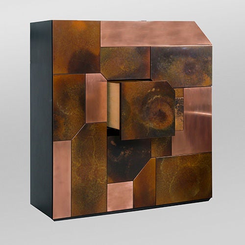 'Elementi' Cabinet by Andrea Felice, Edition of 9, England, 2010.



Please note that this piece is 'to order' only; allow 8 - 12 weeks. As each copper piece is hand finished, final colour may vary slightly from images shown.



Andrea