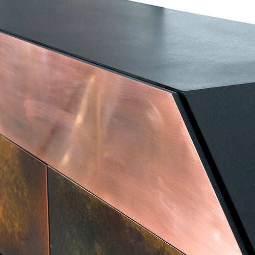 Copper 'Elementi' Cabinet by Andrea Felice, Edition of 9, England, 2010 For Sale