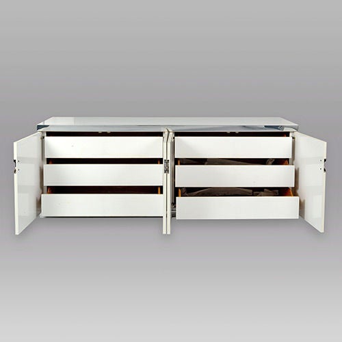 Pierre Cardin Inscribed Sideboard, France, 1970s In Good Condition In London, GB