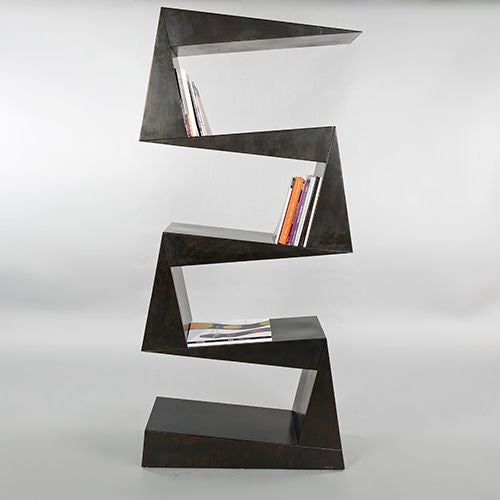 Stahl-Bücherregal „Biblio John“ von Stephane Ducatteau im Zustand „Hervorragend“ im Angebot in London, GB