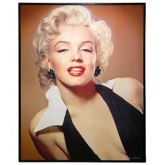 "MM6" Marilyn Monroe Unique Image with Diamond Dust