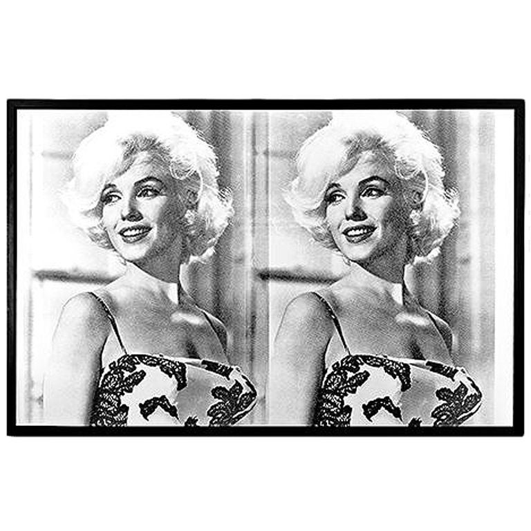 "Desire" Diptych Diamond Dust Screen Print by Russell Young