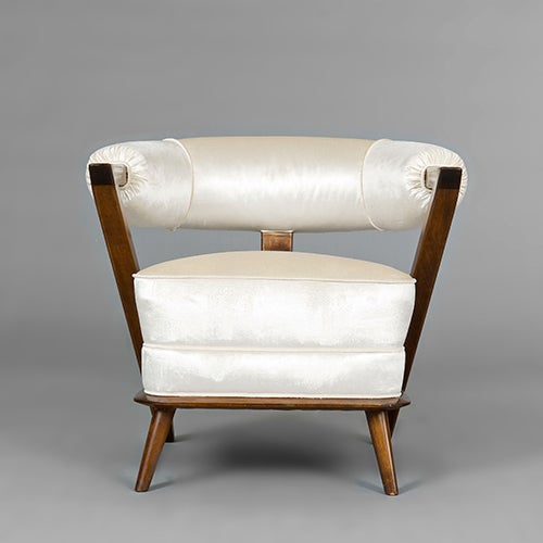 Mid-20th Century Pair of Z-Arm Armchairs