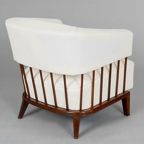 Spindle-Back Armchair, Brazil, 1950s