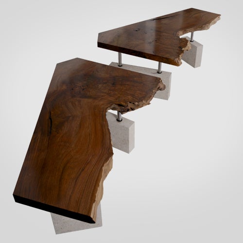 English 'Chiron' Low Table by Pete Carling